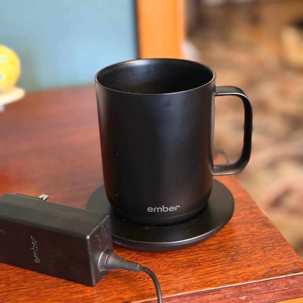 Ember Black Smart Mug with Charger